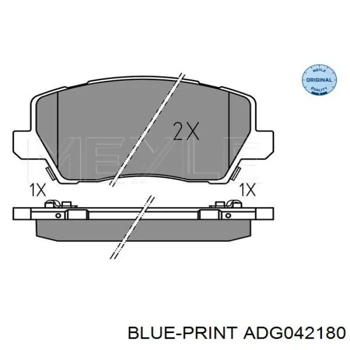 Compre 58101G6A40 Hyundai/Kia Sapatas do freio dianteiras de disco
