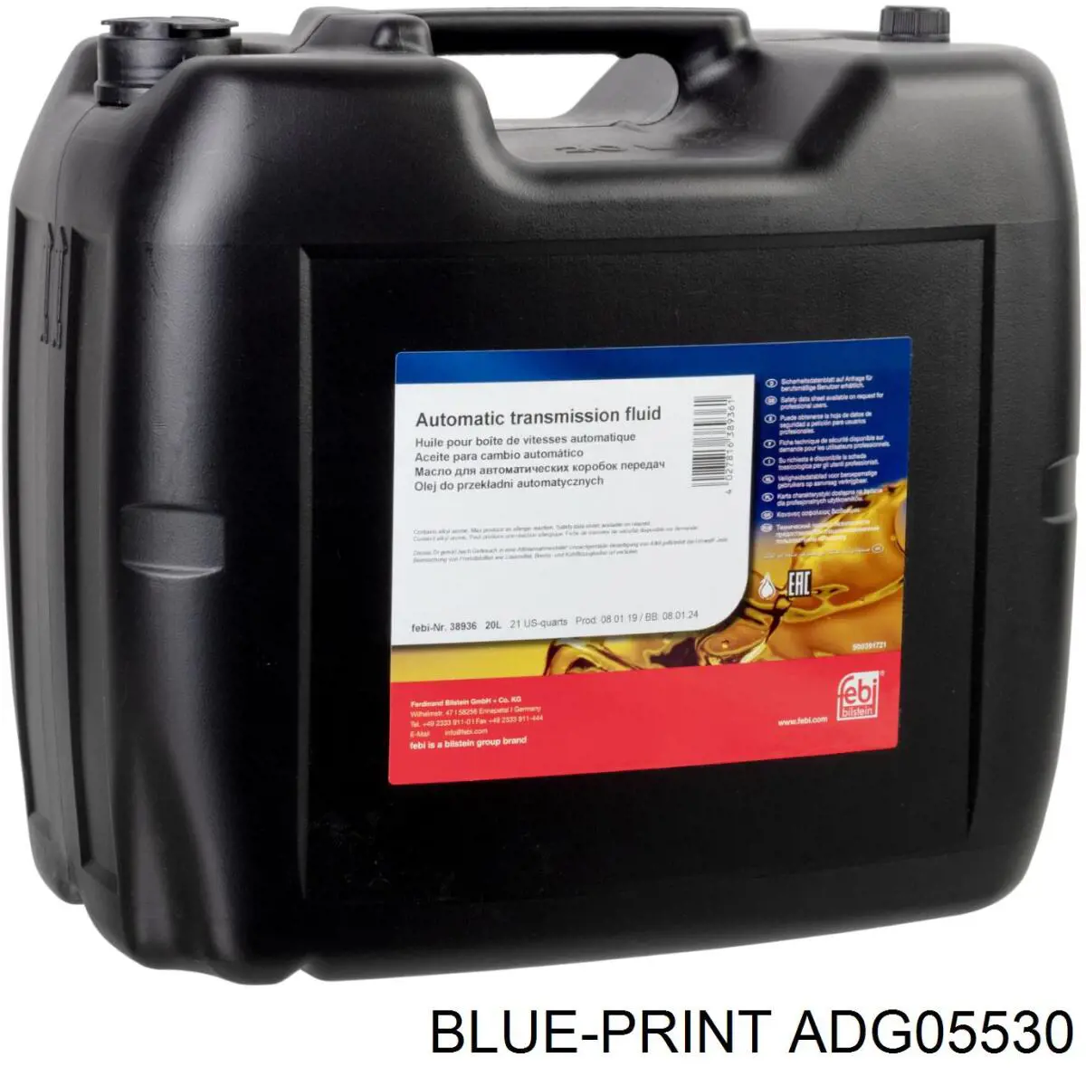ADG05530 Blue Print Óleo de transmissão