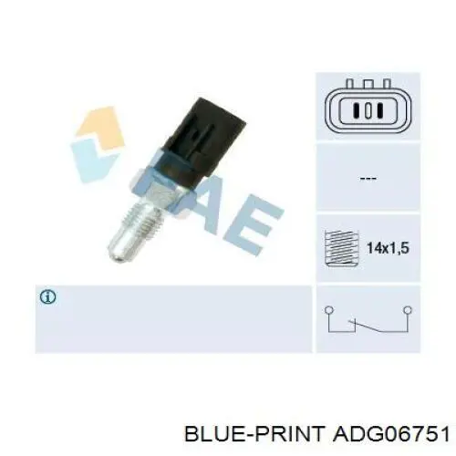 Vedante de tampa de válvulas de motor Blue Print ADG06751 preço, a partir de 9,39 USD