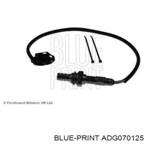 Sonda lambda, sensor de oxigênio até o catalisador ADG070125 Blue Print