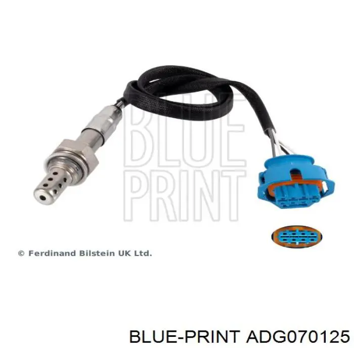 Compre ADG070125 Blue Print Sonda lambda, sensor de oxigênio até o catalisador
