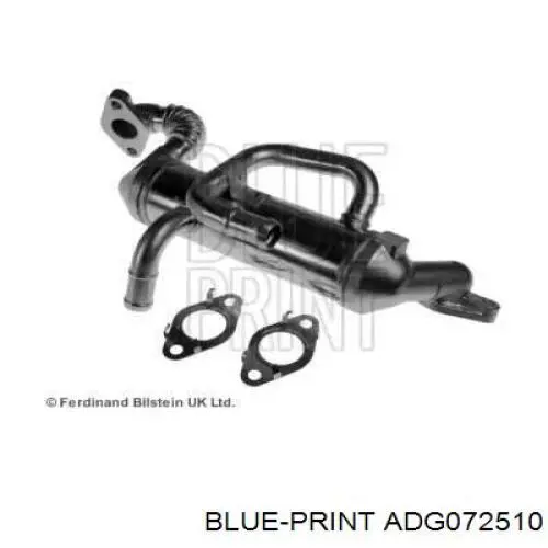 284934A350 Hyundai/Kia Radiador do sistema EGR de recirculação dos gases de escape