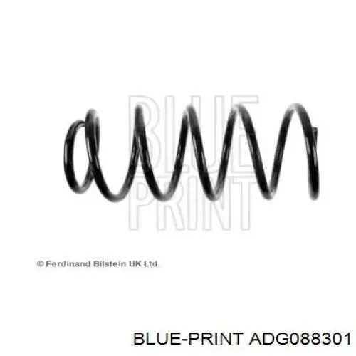 Compre ADG088301 Blue Print Mola dianteira