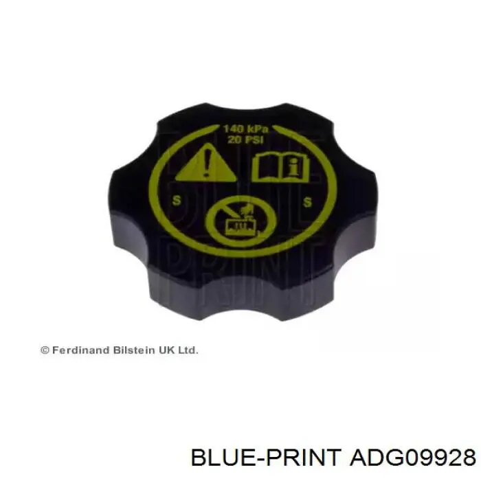 Tampa (tampão) do tanque de expansão Blue Print ADG09928 preço, a partir de 6,69 USD