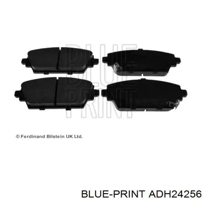 Compre ADH24256 Blue Print Sapatas do freio dianteiras de disco