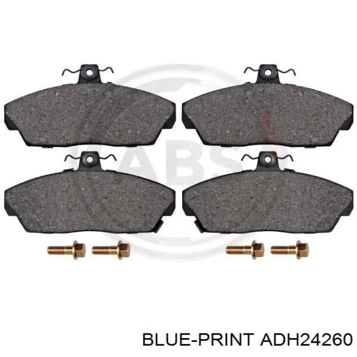 Compre ADH24260 Blue Print Sapatas do freio dianteiras de disco