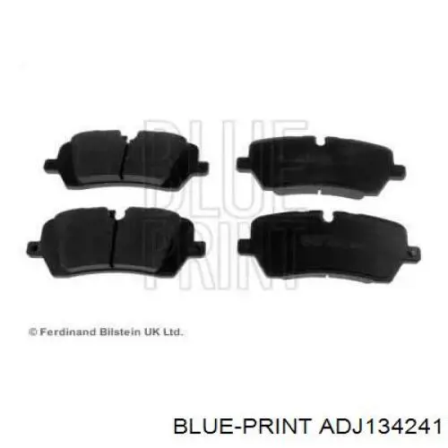 Sapatas do freio traseiras de disco Blue Print ADJ134241 preço, a partir de 41,41 USD