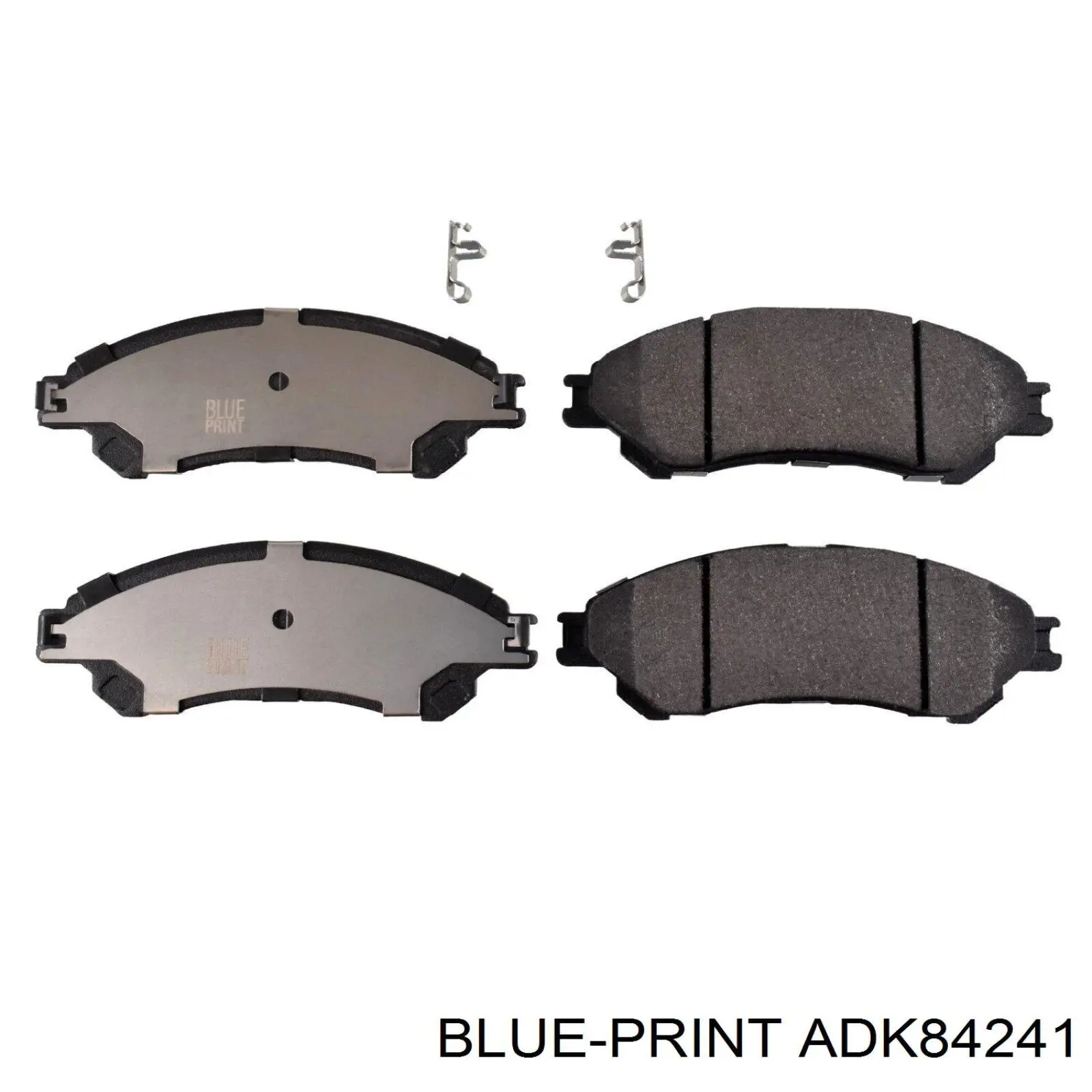 Sapatas do freio dianteiras de disco Blue Print ADK84241 preço, a partir de 30,33 USD