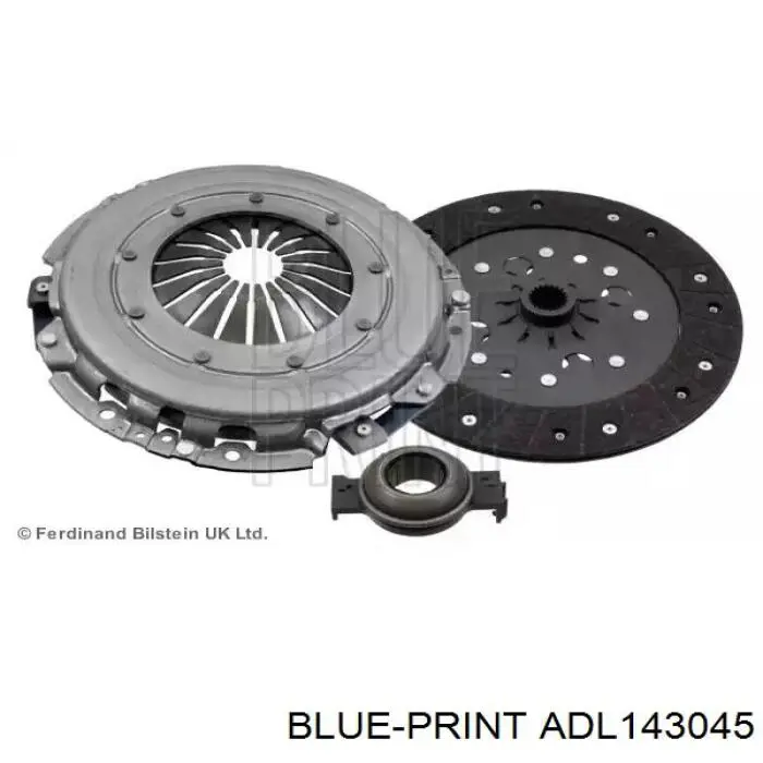 ADL143045 Blue Print Kit de embraiagem (3 peças)