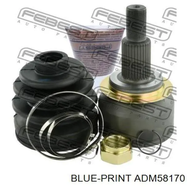 Semieixo (acionador) dianteiro esquerdo Mazda GG2822630 preço, a partir de 33,46 USD