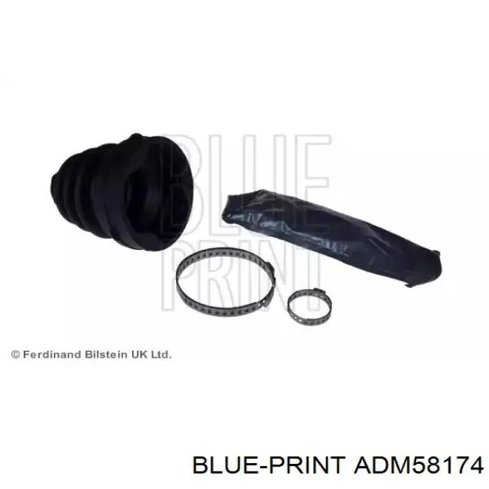 Bota de proteção interna esquerda de junta homocinética do semieixo dianteiro Blue Print ADM58174 preço, a partir de 20,08 USD