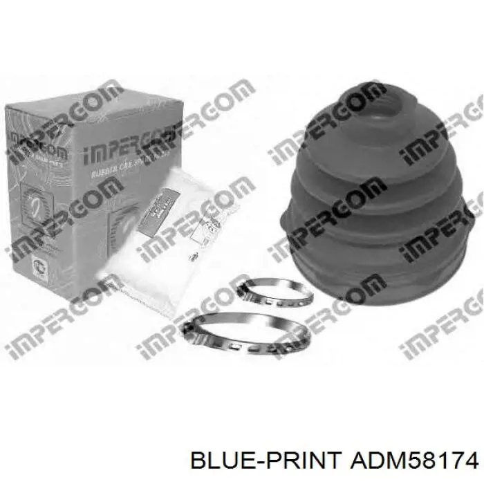Compre ADM58174 Blue Print Bota de proteção interna esquerda de junta homocinética do semieixo dianteiro