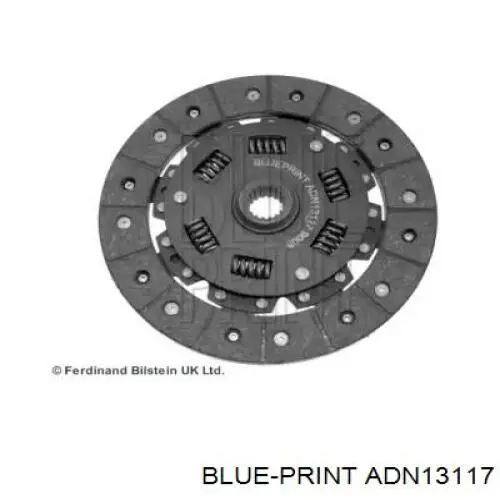 Compre ADN13117 Blue Print Disco de embraiagem