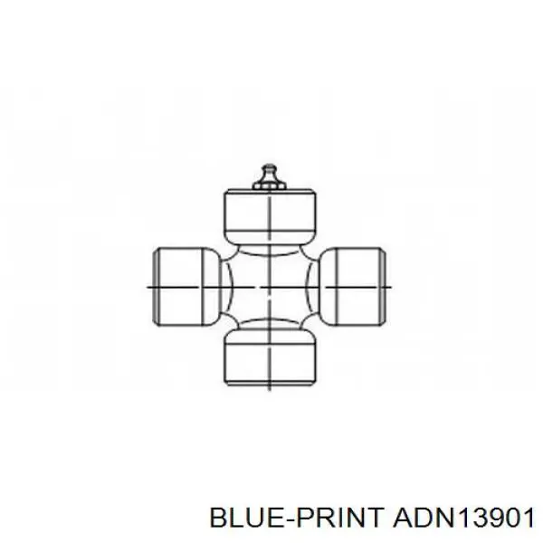 Cruzeta da junta universal traseira Blue Print ADN13901 preço, a partir de 19,42 USD