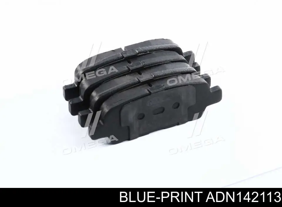 Sapatas do freio traseiras de disco Blue Print ADN142113 preço, a partir de 21,87 USD