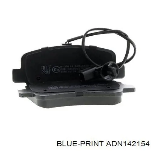 Compre ADN142154 Blue Print Sapatas do freio traseiras de disco