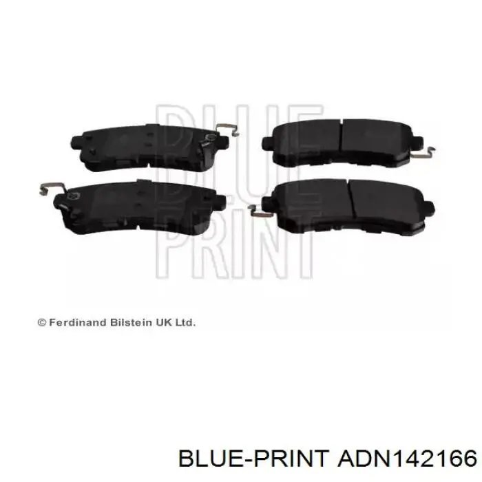 Compre D40601LB0B Nissan/Infiniti Sapatas do freio traseiras de disco