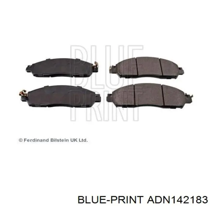 Sapatas do freio dianteiras de disco Nissan/Infiniti D10604JA0A preço, a partir de 31,28 USD