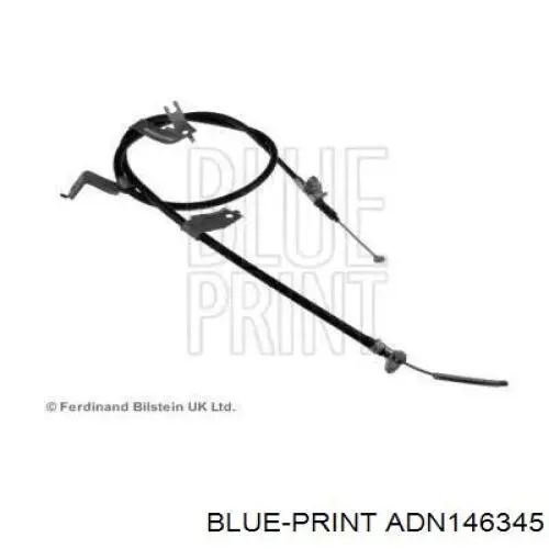 Cabo do freio de estacionamento traseiro esquerdo Blue Print ADN146345 preço, a partir de 53,74 USD