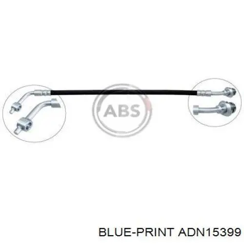Compre ADN15399 Blue Print Mangueira do freio dianteira direita
