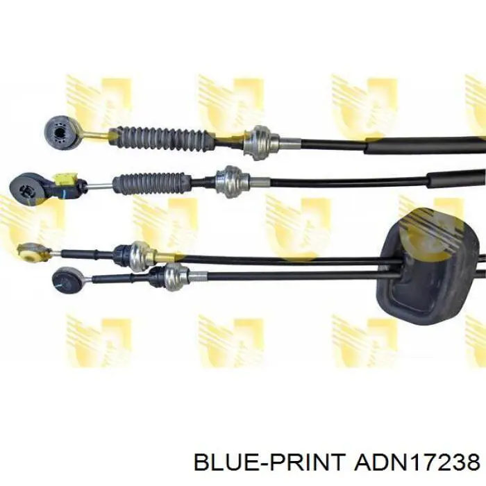 Compre 93198347 Renault (RVI) Cabo de mudança duplo