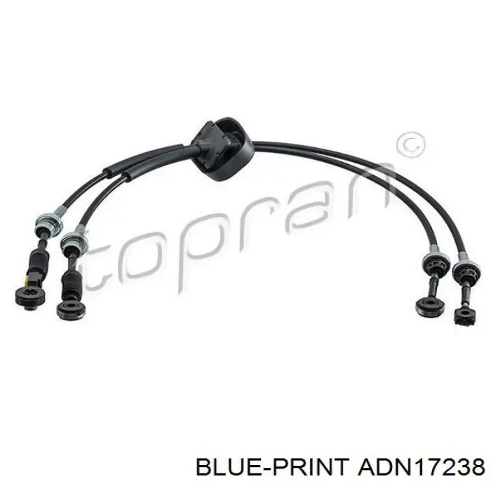 Compre 93198347 Renault (RVI) Cabo de mudança duplo