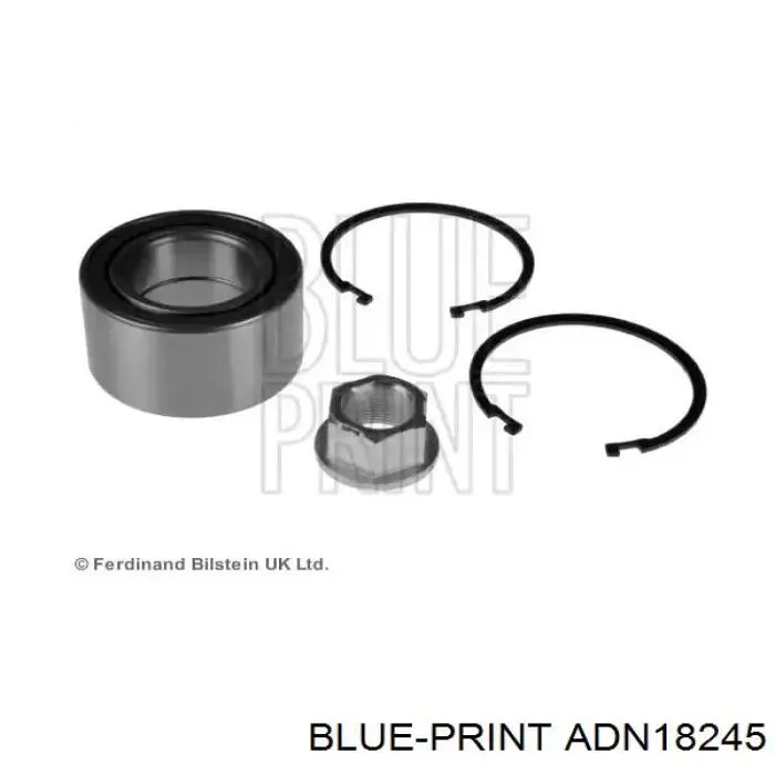 Rolamento de cubo dianteiro Blue Print ADN18245 preço, a partir de 40,74 USD