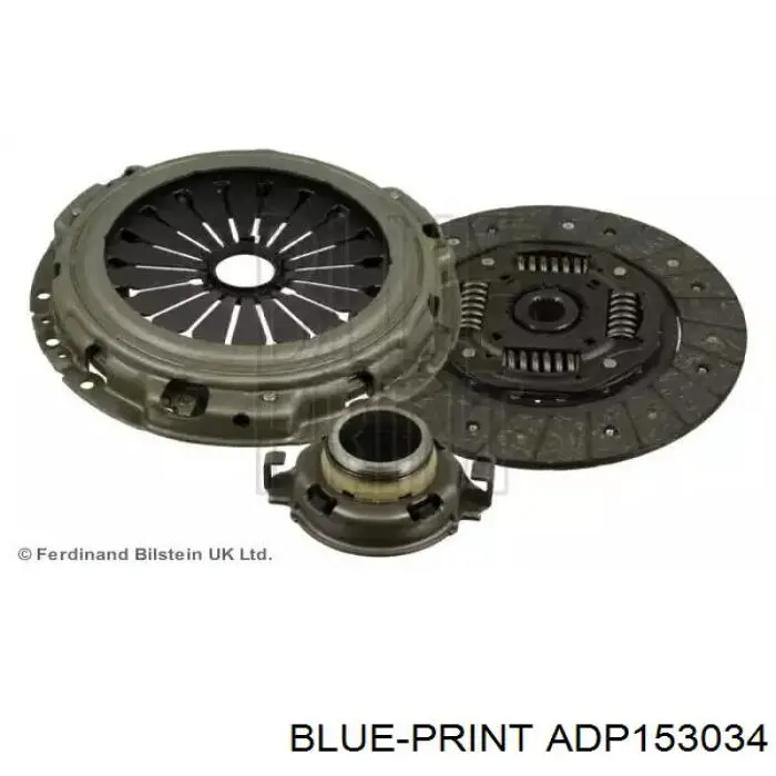 Kit de embraiagem (3 peças) Blue Print ADP153034 preço, a partir de 209,40 USD