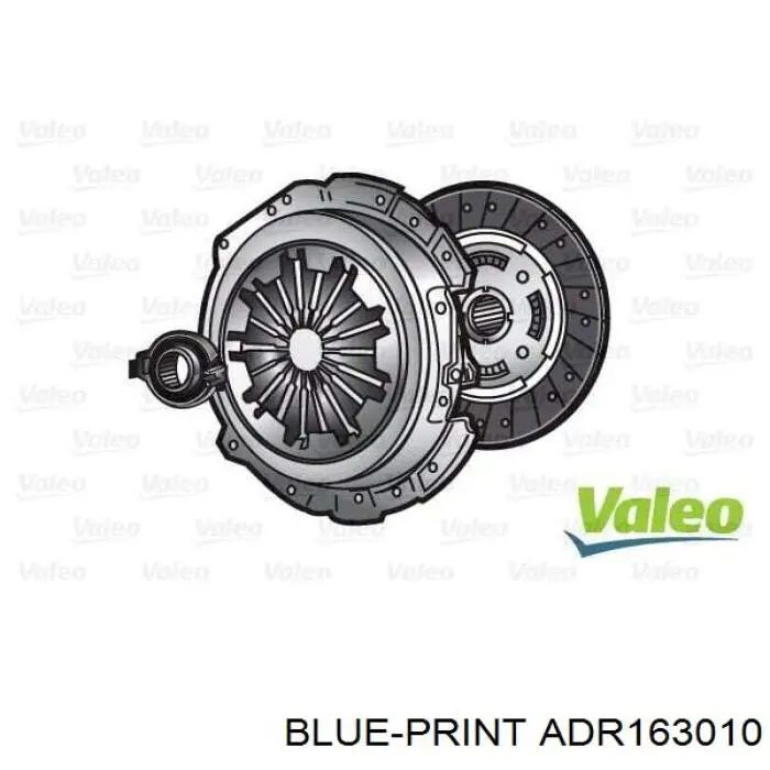 Kit de embraiagem (3 peças) Blue Print ADR163010 preço, a partir de 125,81 USD