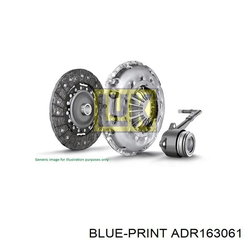 ADR163061 Blue Print Kit de embraiagem (3 peças)