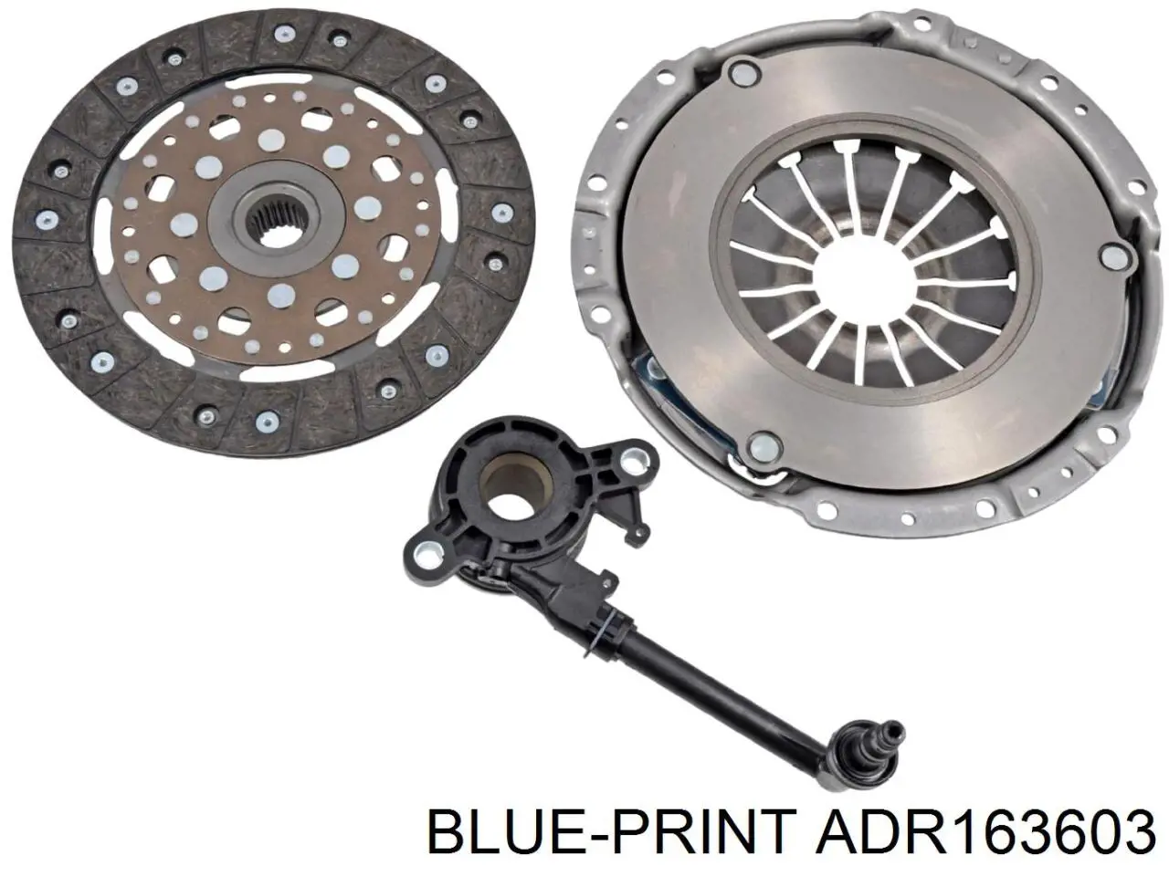ADR163603 Blue Print Cilindro de trabalho de embraiagem montado com rolamento de desengate