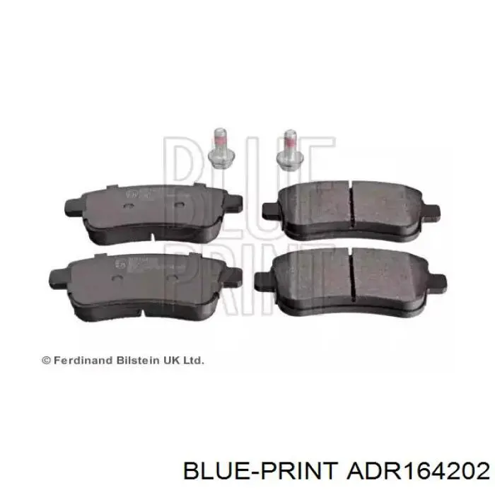 Sapatas do freio traseiras de disco Blue Print ADR164202 preço, a partir de 27,49 USD