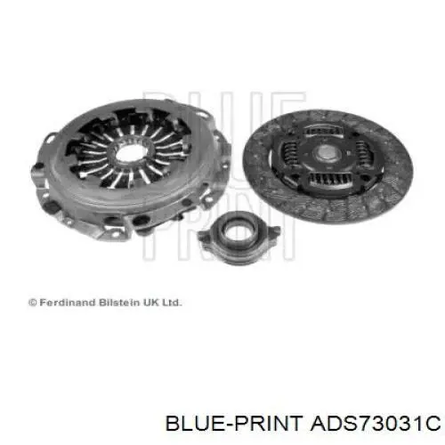 Kit de embraiagem (3 peças) ADS73031C Blue Print