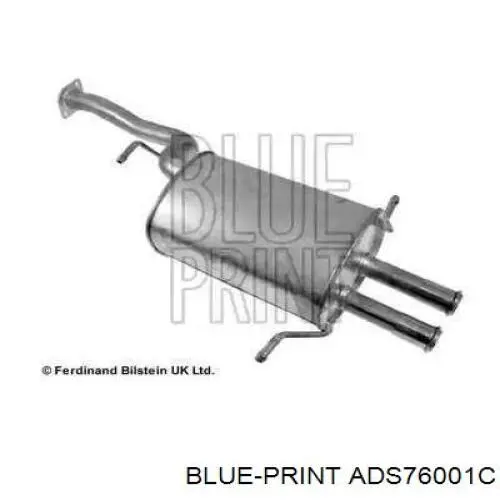 Compre 44305FA051 Subaru Silenciador, parte traseira