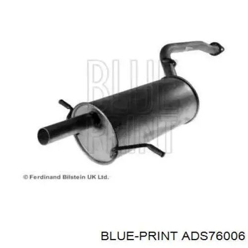 Compre 44300FE050 Subaru Silenciador, parte traseira