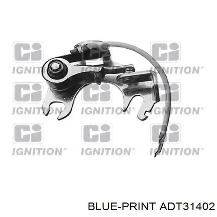 Grupo de contato de fecho de ignição ADT31402 Blue Print