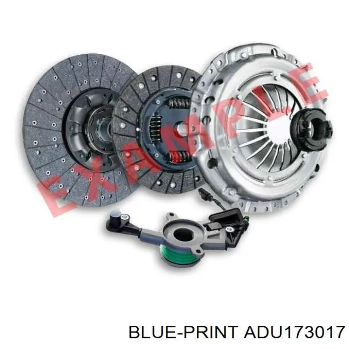 ADU173017 Blue Print Kit de embraiagem (3 peças)