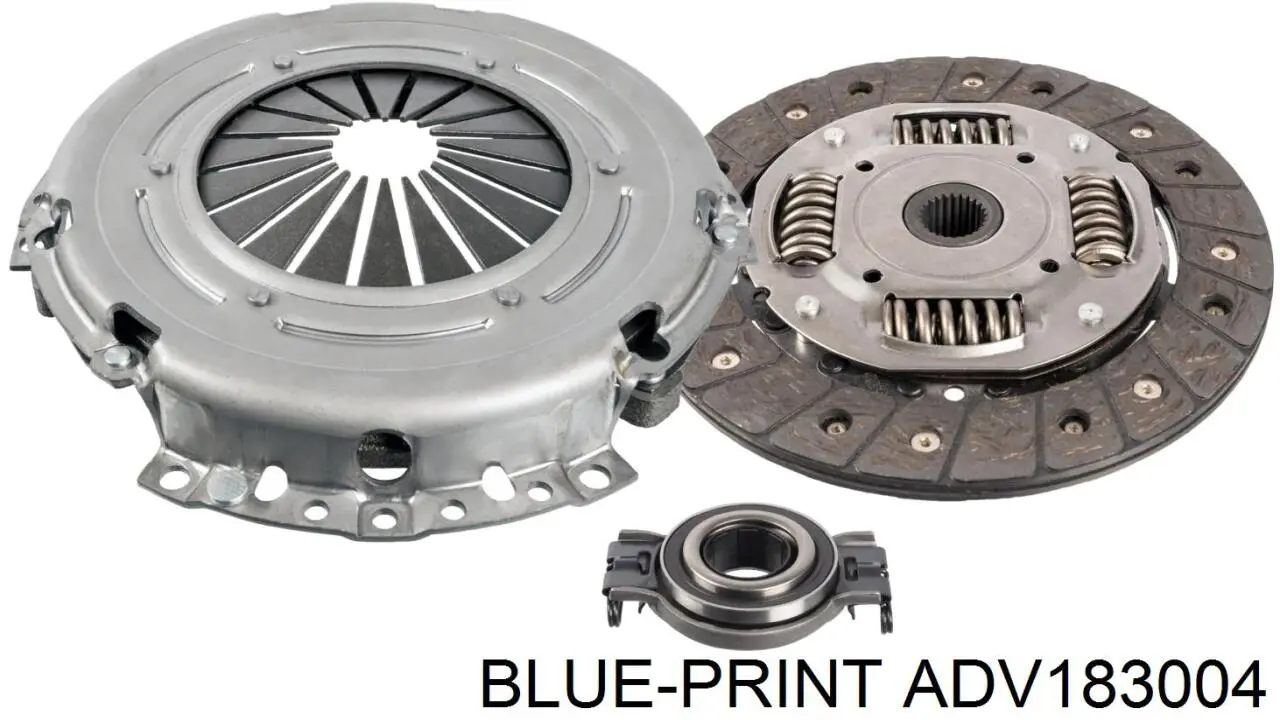Kit de embraiagem (3 peças) Blue Print ADV183004 preço, a partir de 72,12 USD