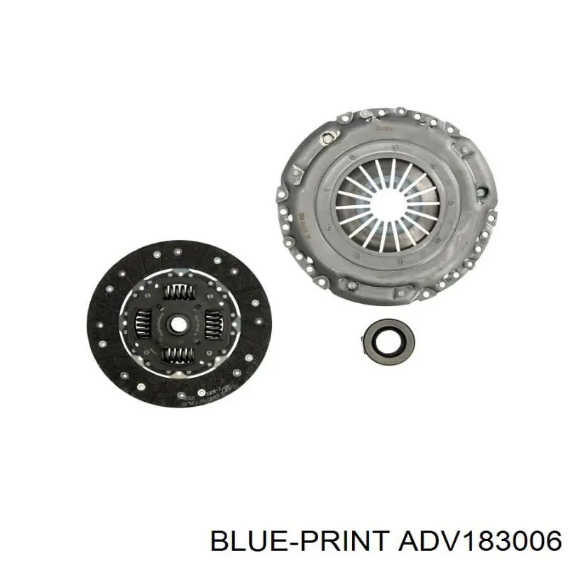 Kit de embraiagem (3 peças) Blue Print ADV183006 preço, a partir de 128,84 USD