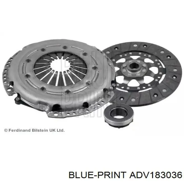 Kit de embraiagem (3 peças) Blue Print ADV183036 preço, a partir de 129,79 USD