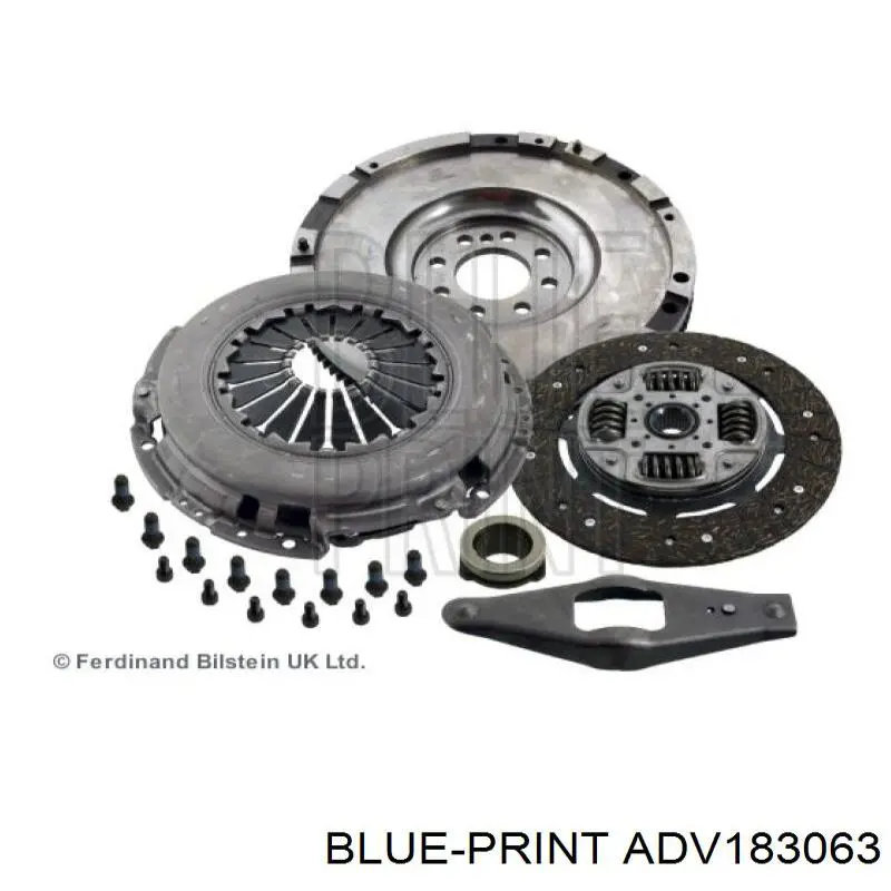 ADV183063 Blue Print Kit de embraiagem (3 peças)