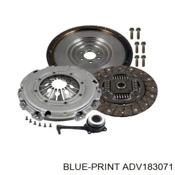 Kit de embraiagem (3 peças) Blue Print ADV183071 preço, a partir de 414,28 USD