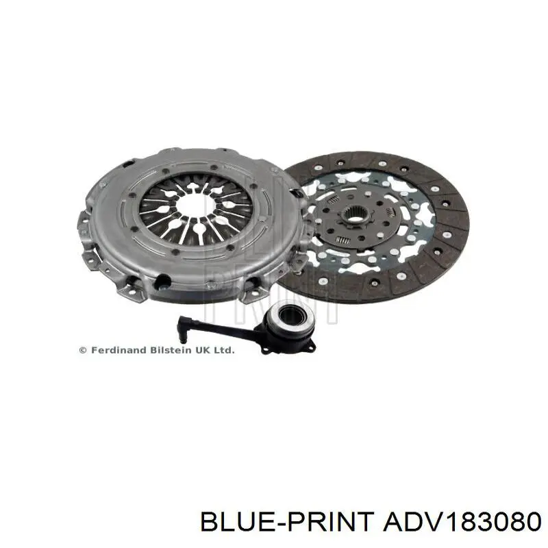 Kit de embraiagem (3 peças) Blue Print ADV183080 preço, a partir de 149,38 USD