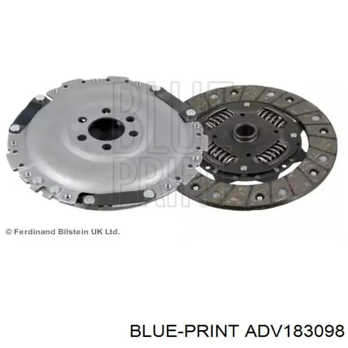 ADV183098 Blue Print Kit de embraiagem (3 peças)