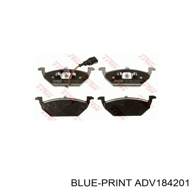 Compre ADV184201 Blue Print Sapatas do freio dianteiras de disco