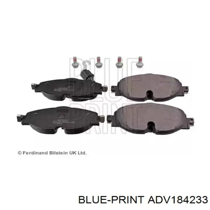 Compre ADV184233 Blue Print Sapatas do freio dianteiras de disco