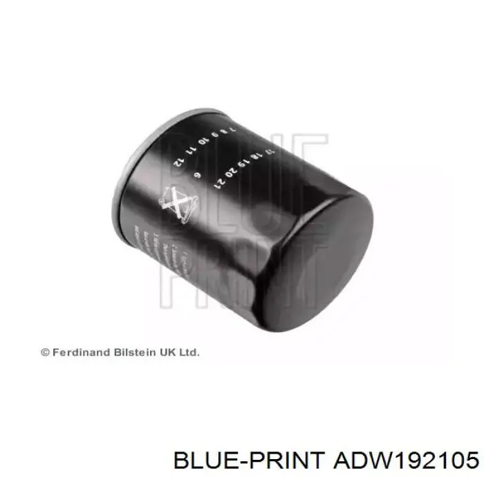 Filtro de óleo Blue Print ADW192105 preço, a partir de 8,23 USD