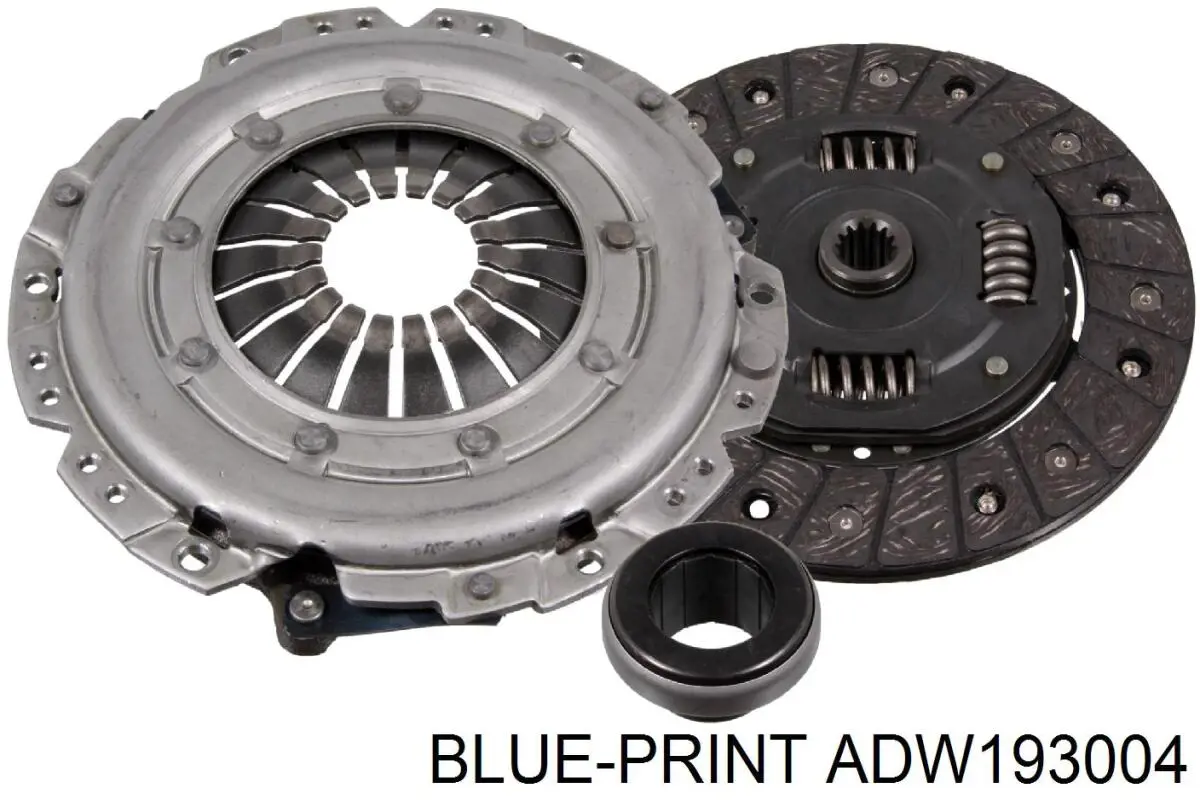 Kit de embraiagem (3 peças) Blue Print ADW193004 preço, a partir de 119,35 USD