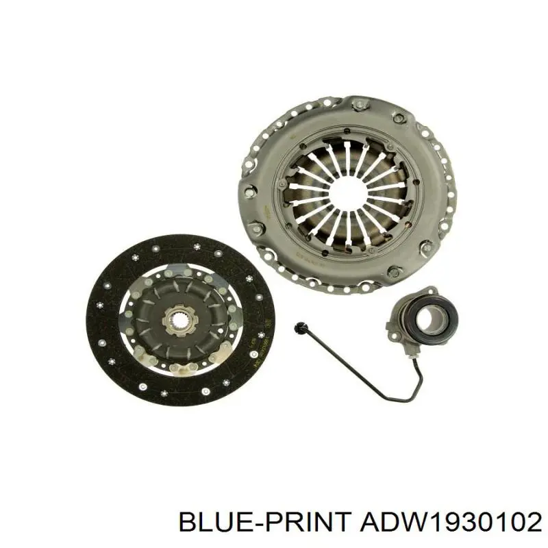 ADW1930102 Blue Print Kit de embraiagem (3 peças)