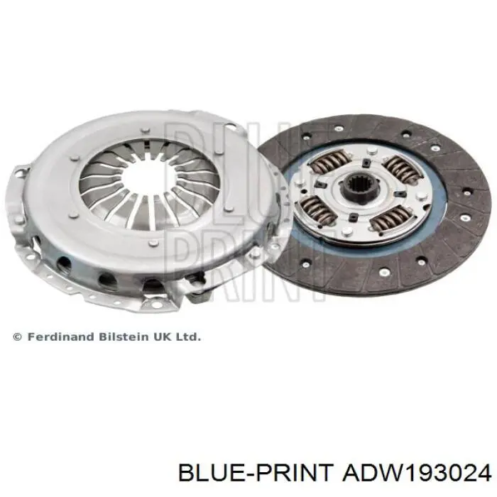 ADW193024 Blue Print Kit de embraiagem (3 peças)